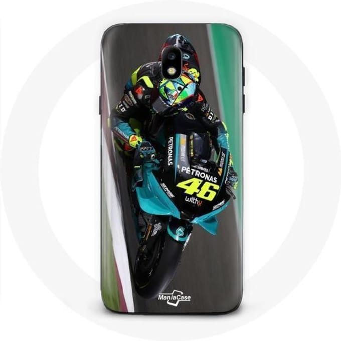 Coque - Valentino Rossi - Samsung Galaxy J7 2017 - Souple - Protection - Noir