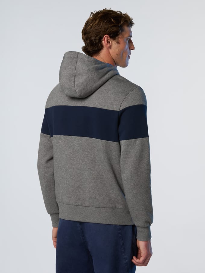 North Sails Hoodie Maxi streep