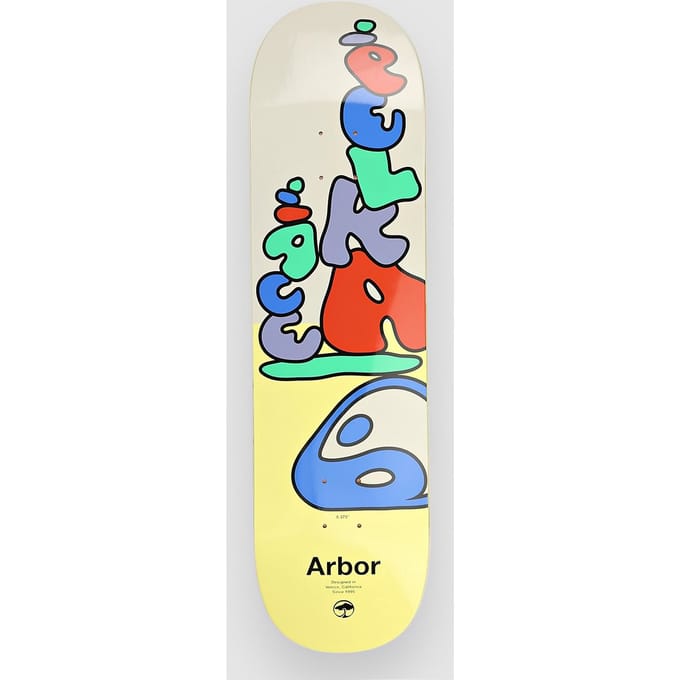 Arbor Ace Pelka Balance 8.375" Skateboard Deck patroon