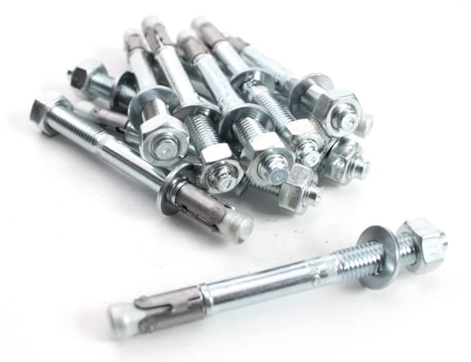 Heavy Duty M12 Pluggen - 10 Stuks - Boutankers voor Beton