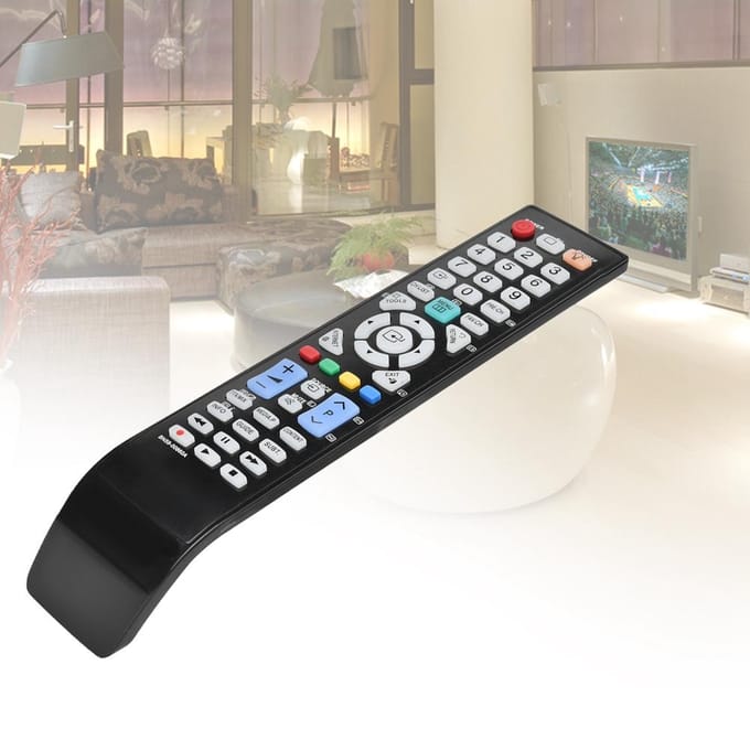 LED LCD HDTV Remote Control For Samsung BN59-00937A BN59-00936A BN59-00860A black