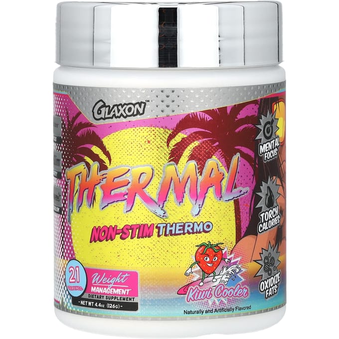 Glaxon, Thermique, Thermo non irritant, Kiwi Cooler, 4,4 oz (126g)