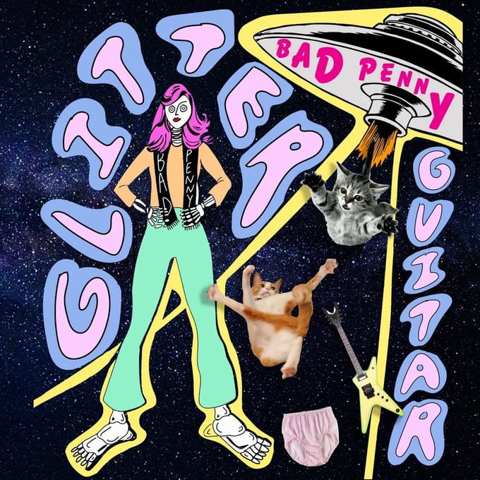 Bad Penny - Glitter Guitar (MC)