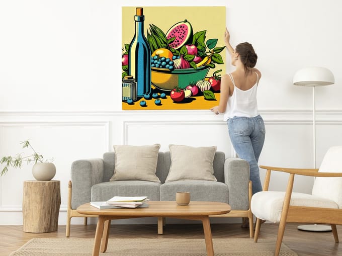 Kunstprint | Wanddecoratie | Dibond | 50 × 50 cm