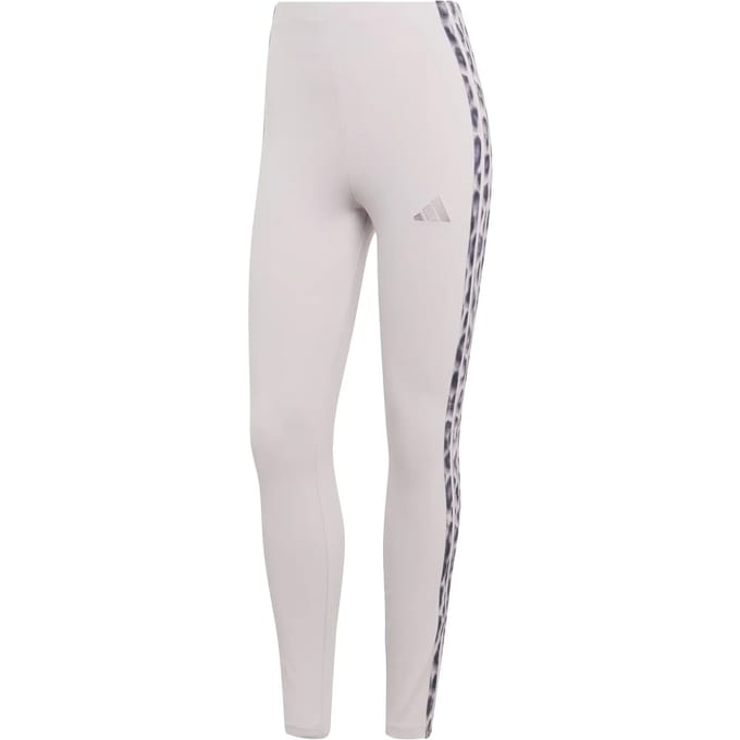 Dames legging met leopardenprint adidas Essentials 3-Stripes