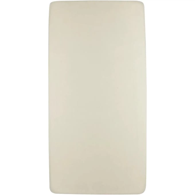 Meyco Baby Uni hoeslaken co-sleeper - jersey - soft sand - 50x90cm