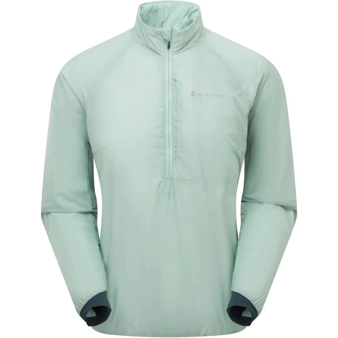 Montane Fortes Nano Gore-tex® Fleece Met Halve Rits Groen M Vrouw