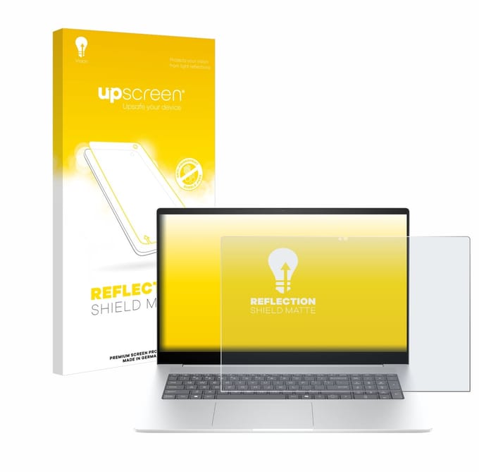 upscreen - Screenprotector voor HP Envy 17-da0777ng - Folie Beschermfolie anti glare matte