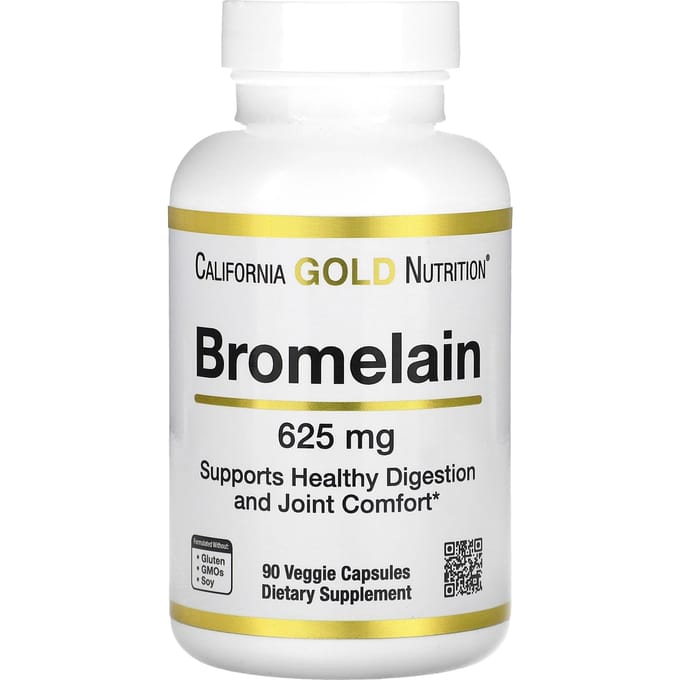 Bromélaïne, 625 mg, 90 Gélules Végétales