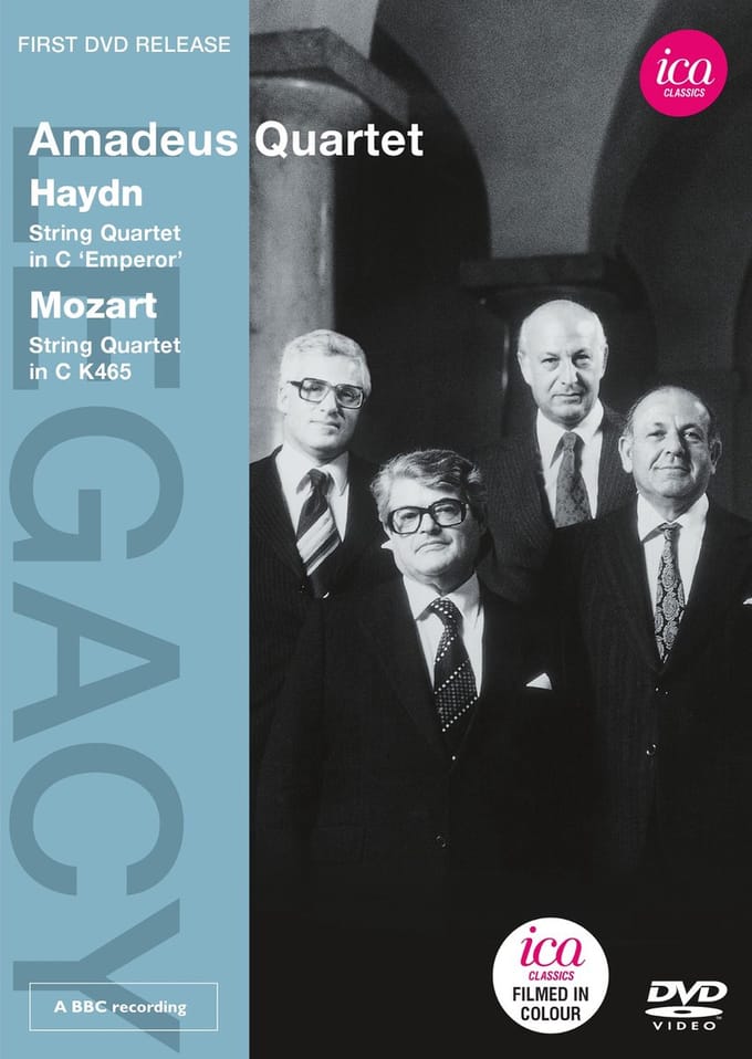 Amadeus Quartet - Mozart: String Quartet/Haydn: Emperor (DVD)