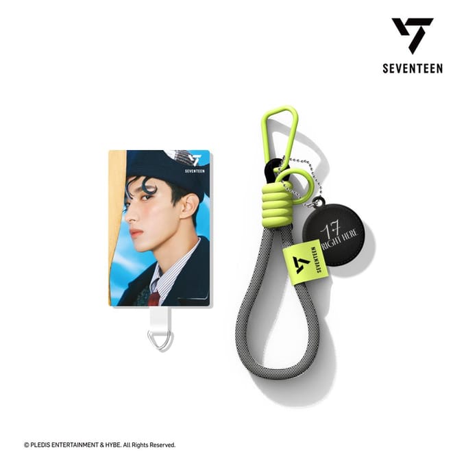 SEVENTEEN PhoneTap Mobiele Telefoon Strap 3D Stereoscopisch Lenticulair 17 IS HIER