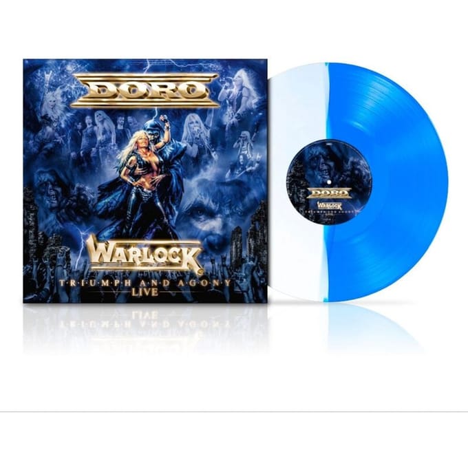Doro LP - Warlock - Triumph and agony live - voor Geen - standaard