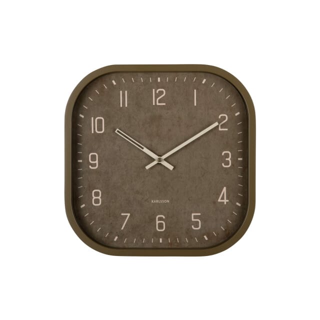 Karlsson wall clock elemental cuadrado - Ø30cm