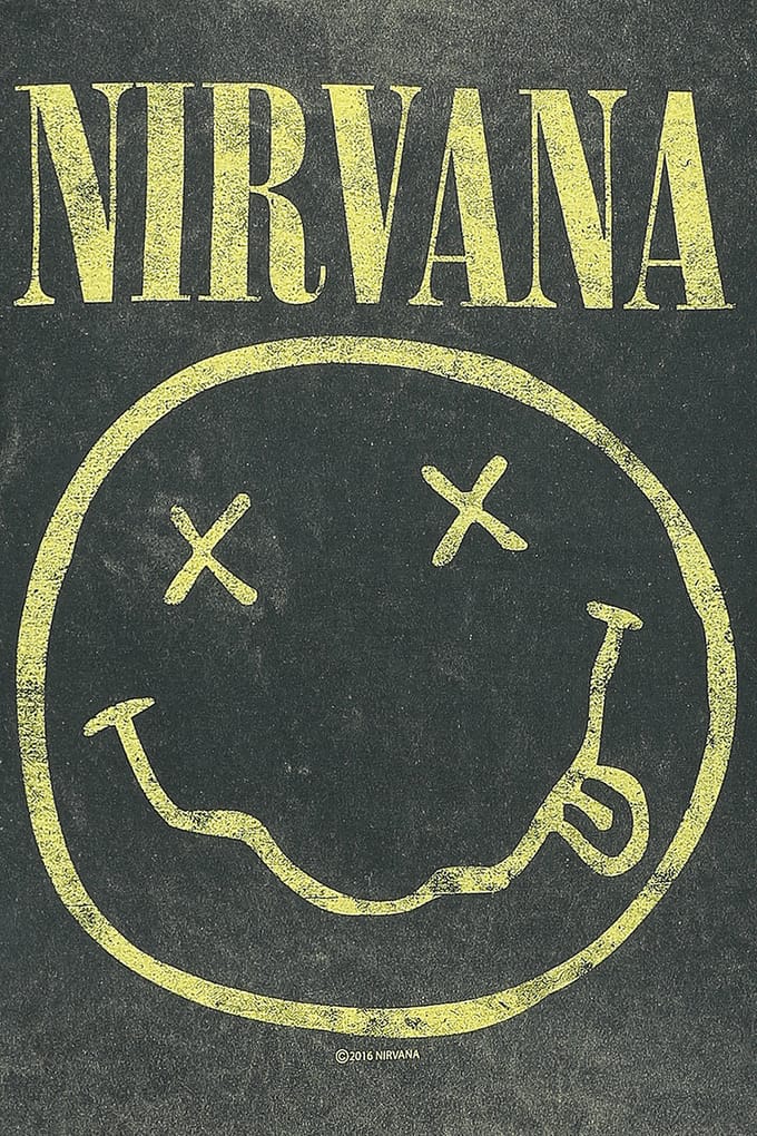 Nirvana T-shirt voor kinderen - Kids - Logo - voor Kinderen - groen