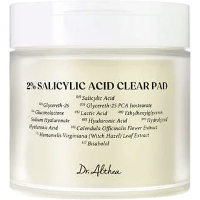 Dr. Althea Clear Pads with 2% Salicylic Acid 170 g