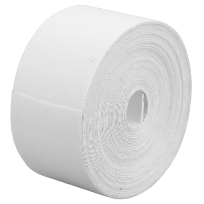 Bande de raquette de tennis Bande de protection de tête de raquette Élargie Protection de raquette de squash 5m pour équipement de sport blanc