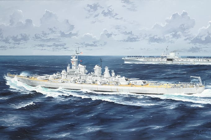 Trumpeter Modelbouwpakket Schepen - 05372 USS Montana BB-67 - Slagschip Montana-klasse Plastic - 1:350 - Modelbouw