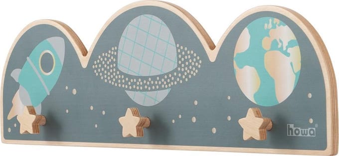 howa Houten Kinderkapstok Kapstok Kinderen „space“ 8801