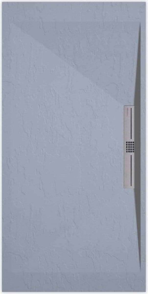 Sanifun douchebak Stone Side Gray Slate 900 x 700 S