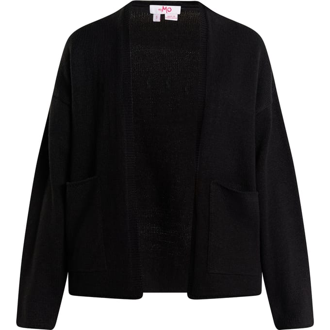 Mymo Gebreid vest Dames zwart