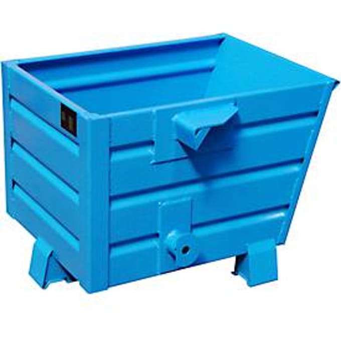 Stapelbare kiepbak BSK 30, blauw