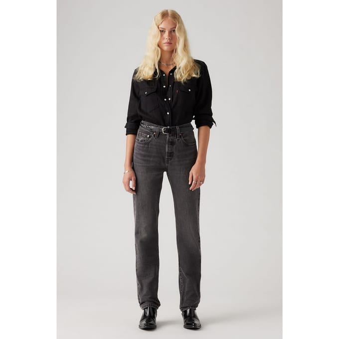 Levi's 501® Original Jeans Black Taglia: W24L32 | Jeans straight fit Outlet | Donna | Nero