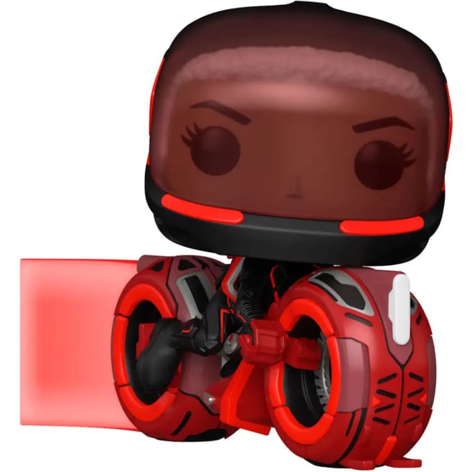 Funko Tron: Ares POP! Rides Vinyl Figure Athena met Light Cycle 15 cm POP! Figuur
