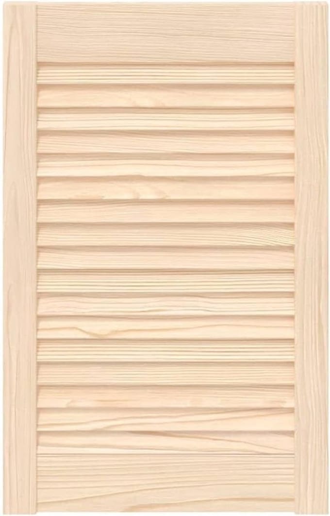 vidaXL Cabinet door with slats 61.5x39.5 cm solid pine wood
