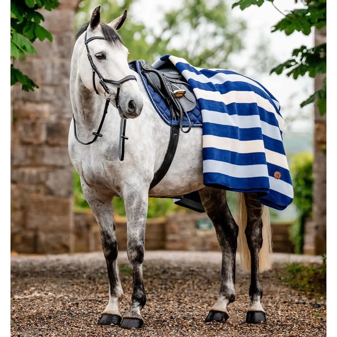 Drogende fleecedeken voor paarden Horseware Newmarket