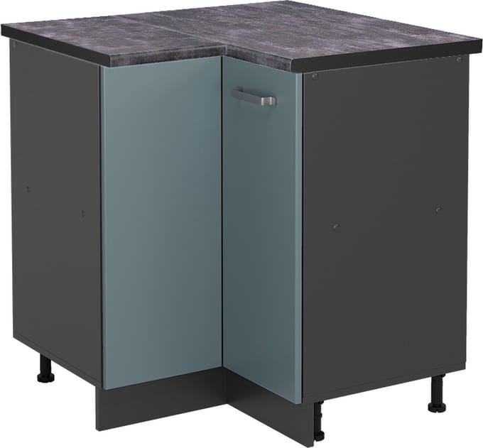 Vicco R-Line Hoekkast – 75.6 cm, WB Antraciet Blauw-grijs