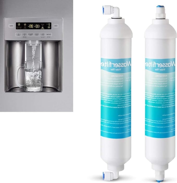 2 stukken waterfilterpatroon voor externe koelkast