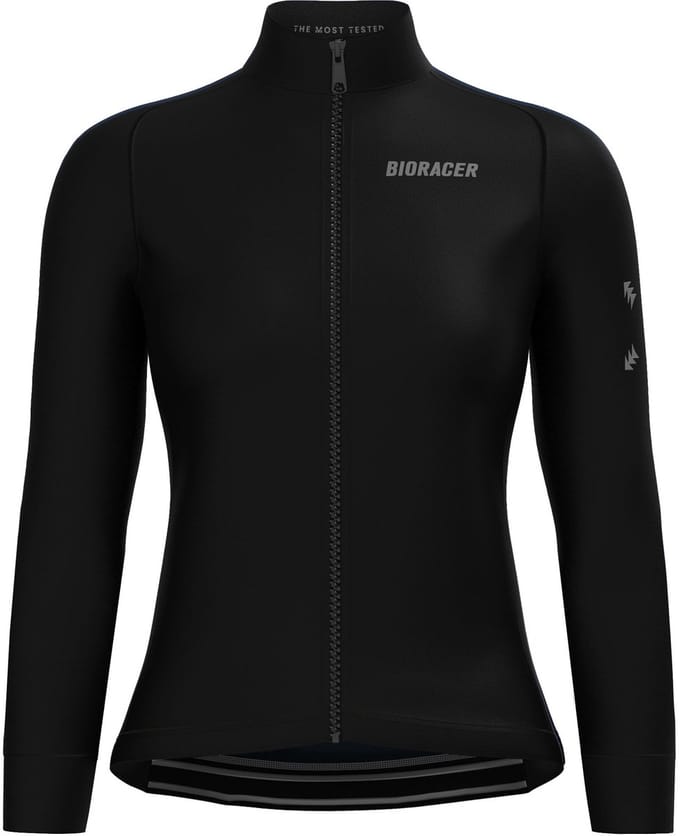 BIORACER Tempest - Wielervest Winter/Tussenseizoen - Dames - Zwart Eclipse - Winddicht & Thermisch - Maat L