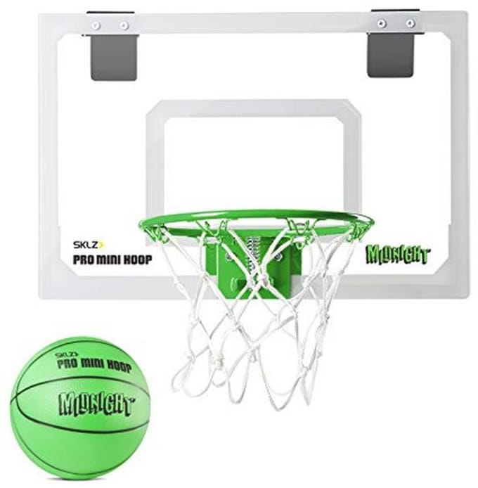 Mini Basketbal Hoop voor Binnen - Lichtgevende Indoor Basketbal Set