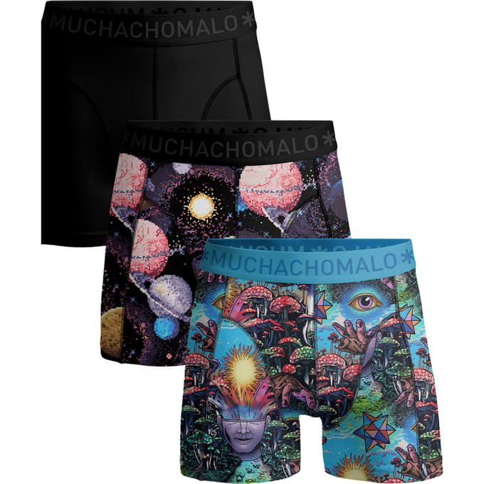 Muchachomalo Heren Boxershorts - 3-Pack - Mannen Onderbroeken