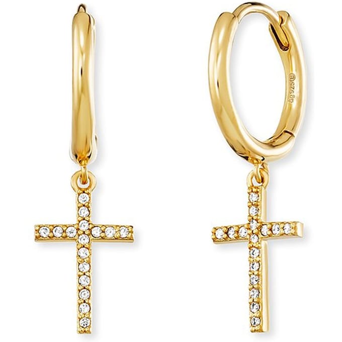 Engelsrufer Oorhangers ERE-LILCROSS-ZI-G-CR