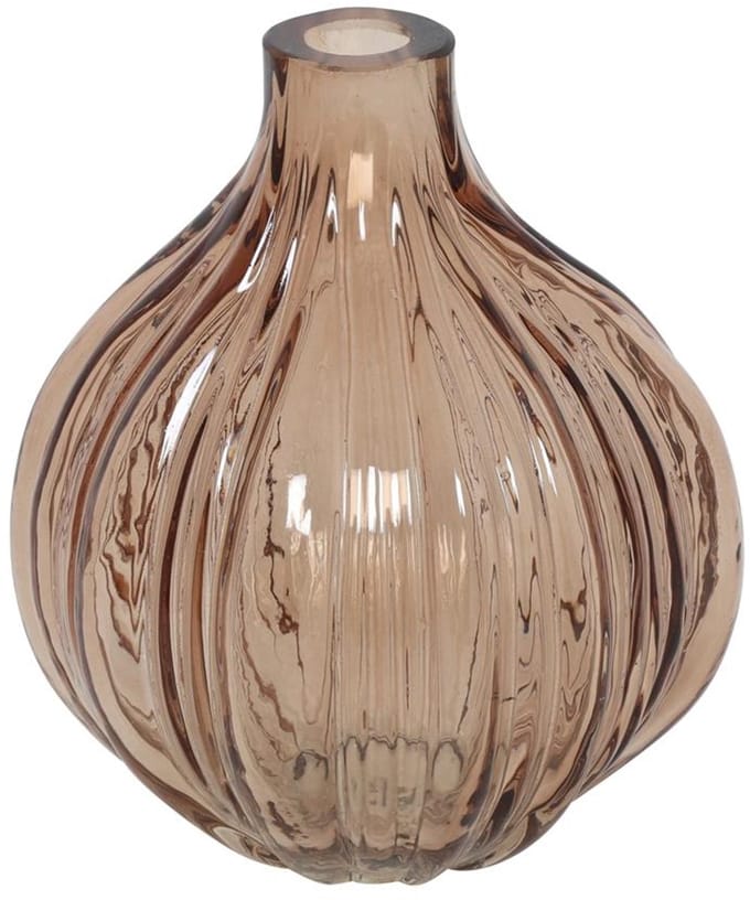 Vaas Eline S bruin Ø12xH14cm