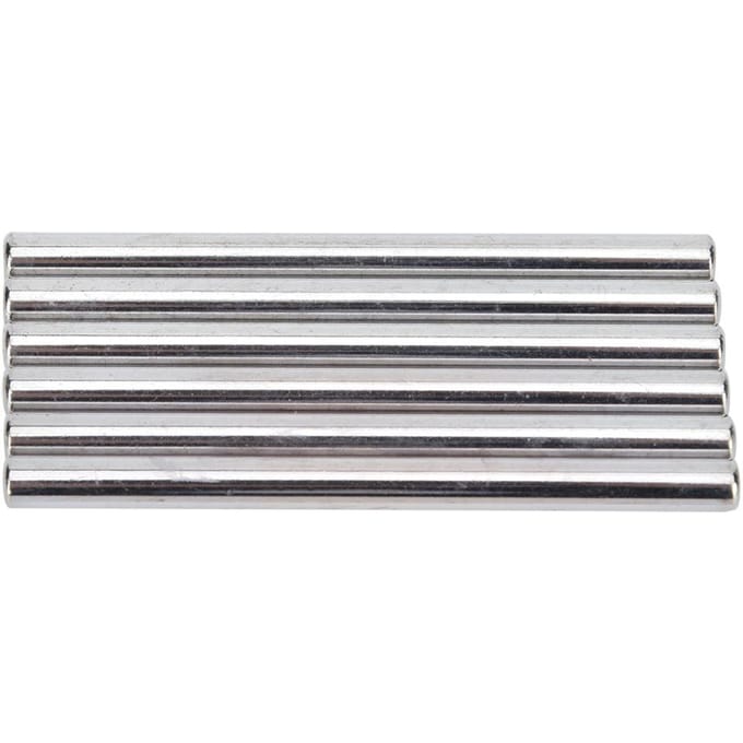 6 Pièces Tige D Axe 303 304 Acier Inoxydable Rectifié de Précision Pièces Robot Industriel 80x6mm