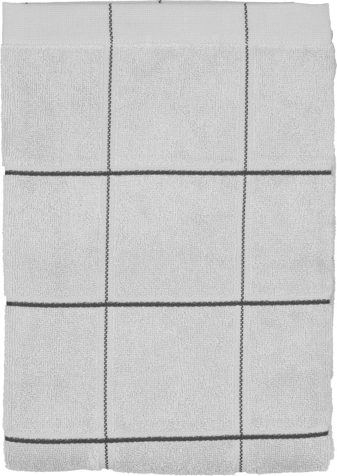 Södahl organic Vista Handdoek 70 x 140 cm Cloud grey