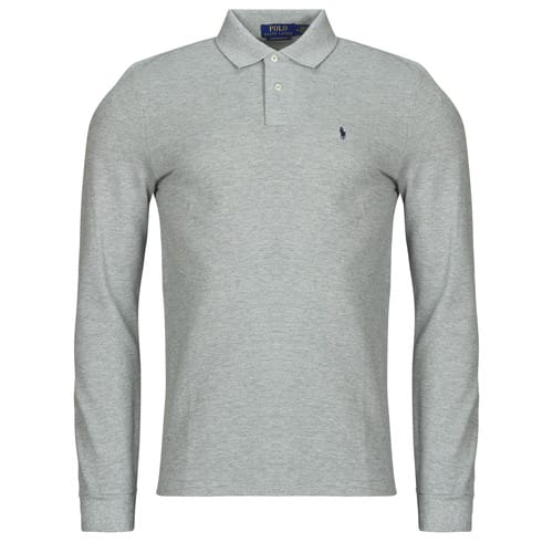Polo Shirt Lange Mouw Polo Ralph Lauren REGULAR SLIM FIT BASIC MESH KATOENEN POLOSHIRT