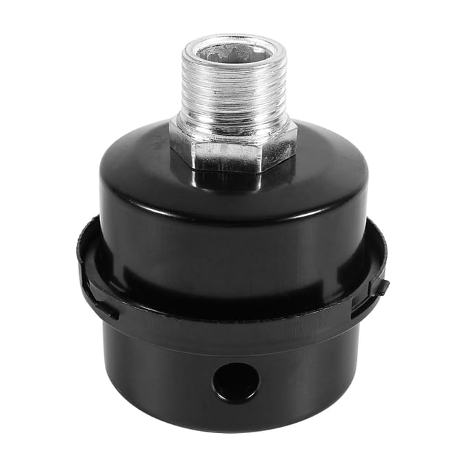 Connecteur Fileté G1/2 Filtre Silencieux pour Compression d'Air Sans Huile