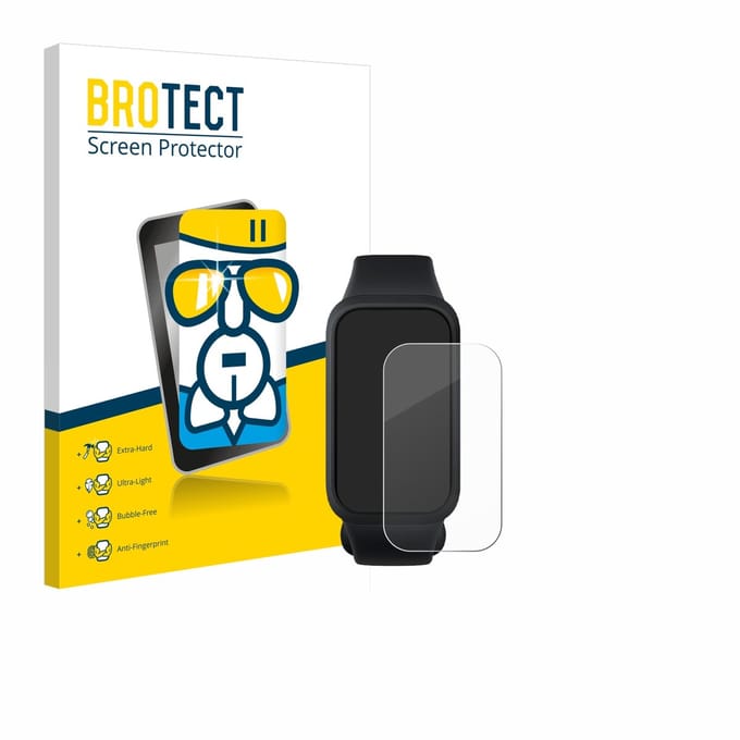 Screenprotector voor Xiaomi Smart Band 9 Active Beschermglas transparant