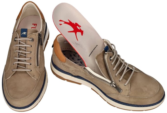 Fluchos -Heren - taupe - sneakers - maat 44