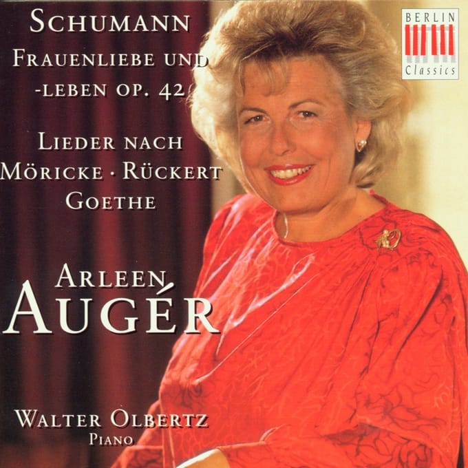 Arleen Auger & Walter Olbertz - Schumann: Frauenliebe Und Leben Op.42 | Lieder (CD)