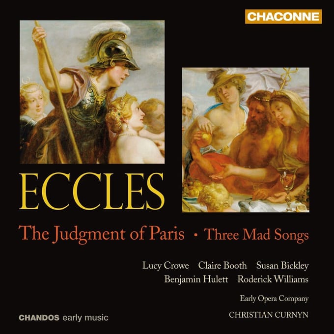 Early Opera Company, Christian Curnyn - Eccles: The Judgment of Paris | Three Mad Songs (CD)