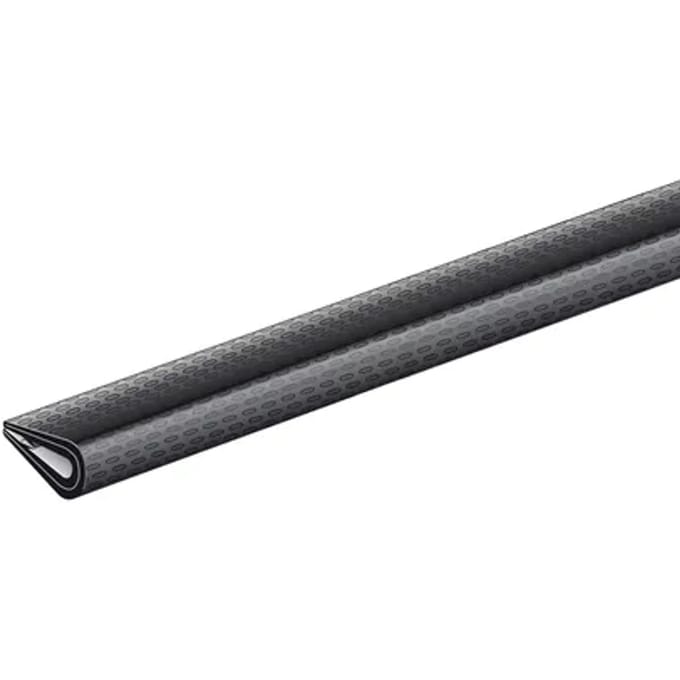 Alberts U-profiel - Pvc Zwart - 10x7mm 1,5m