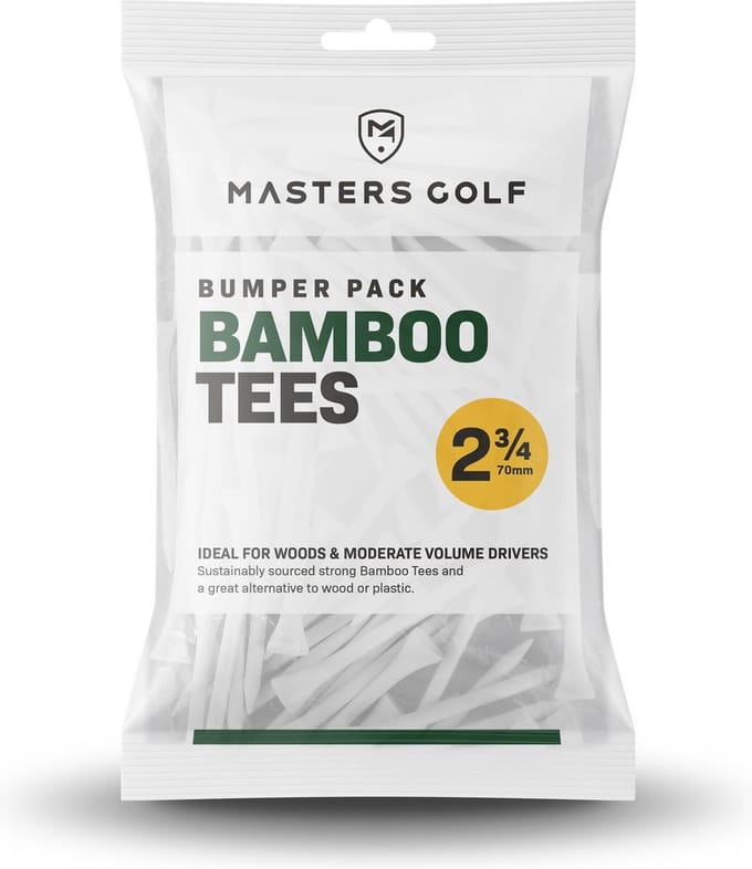 Masters Bamboo Tees (Bag of 110)