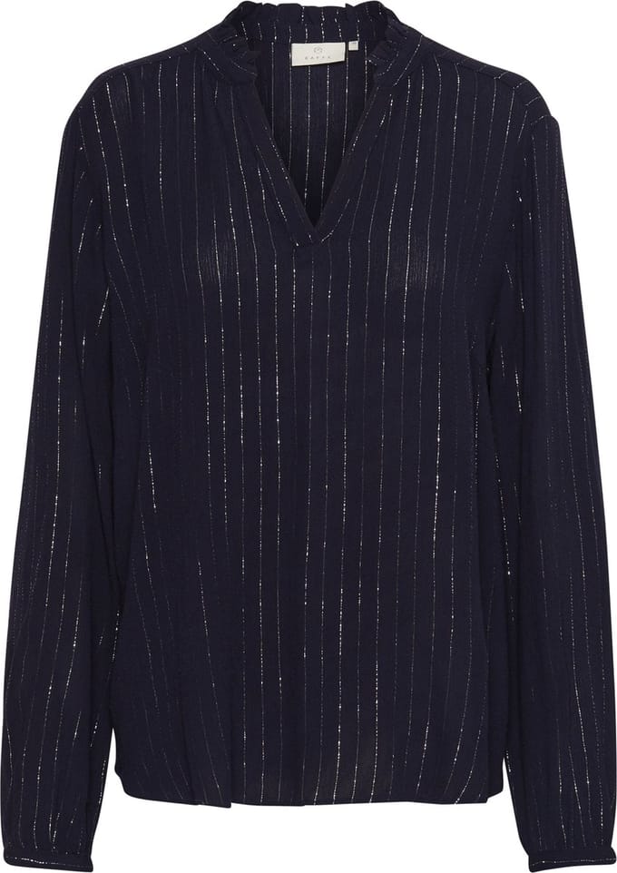Kaffe KAliv Flounce Dames Blouse -Dawn Purple