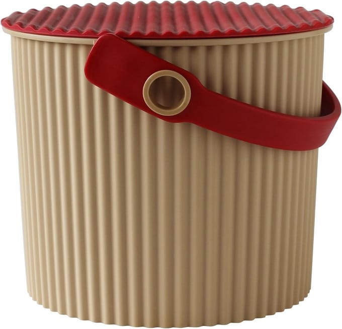 Multifunctionele emmer met deksel voor diverse klussen - 4 Liter