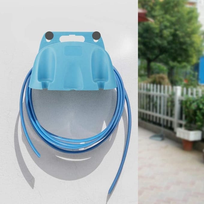 Tuinslanghouder wandmontage - tuinslanghaspel hanger - kabel opbergbeugel Tuinslang haspel
