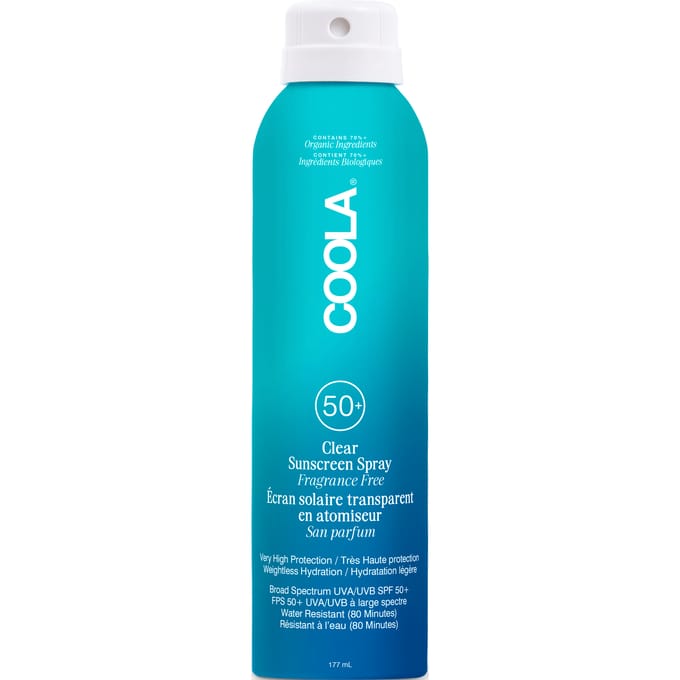 Coola Classic Body Spray Fragrance-Free SPF 50 - 177 ml